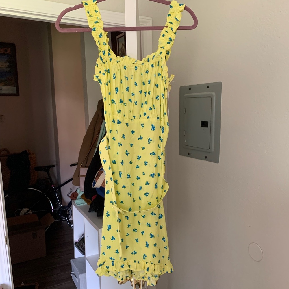 Faithful the brand floral mini dress